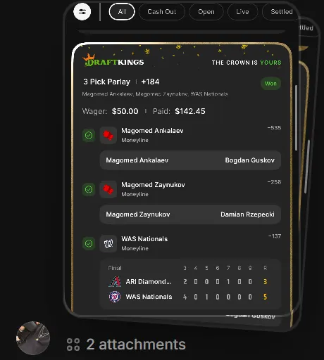 Winning slip