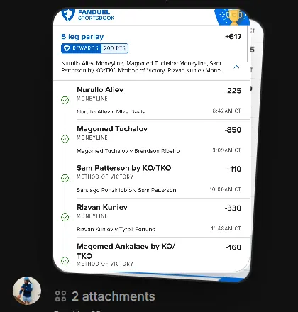 Winning slip